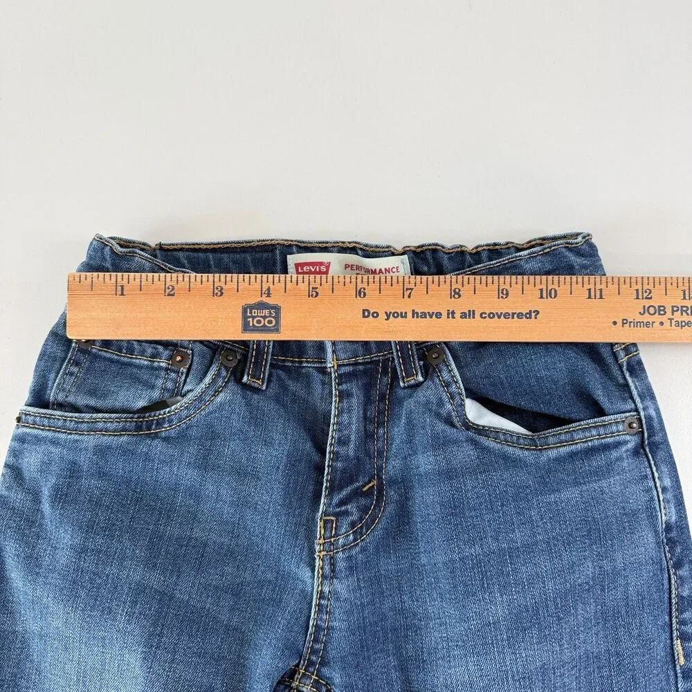 Levi's Performance 511 Slim Jeans Adjustable Waist Boys Size 10 Reg